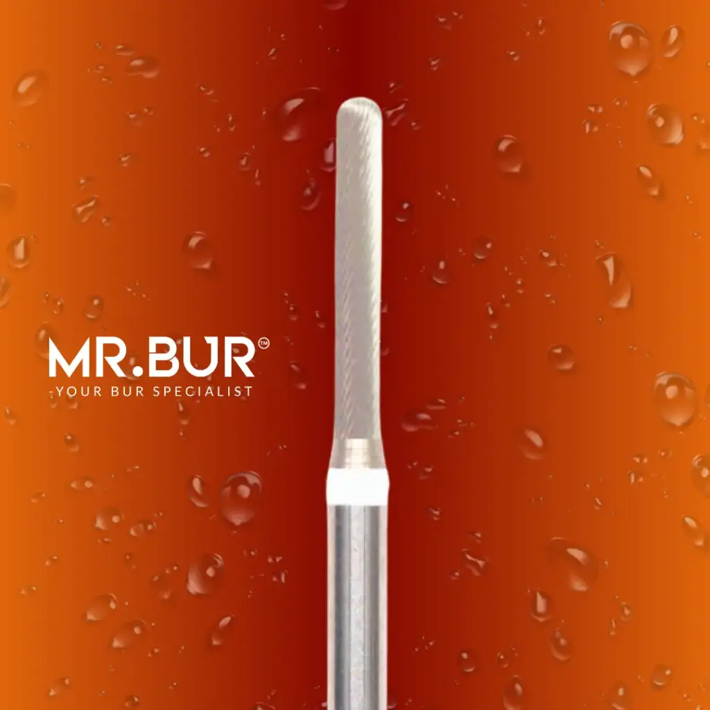 CF142UF.314.014 FINISHING CARBIDE CYLINDER ROUND END