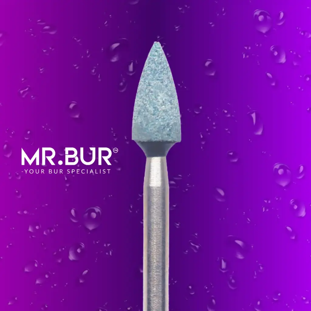 FG GREEN STONE AMALGAM/METAL POLISHING