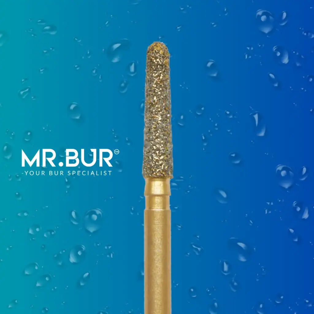 FG GOLD TAPER ROUND END