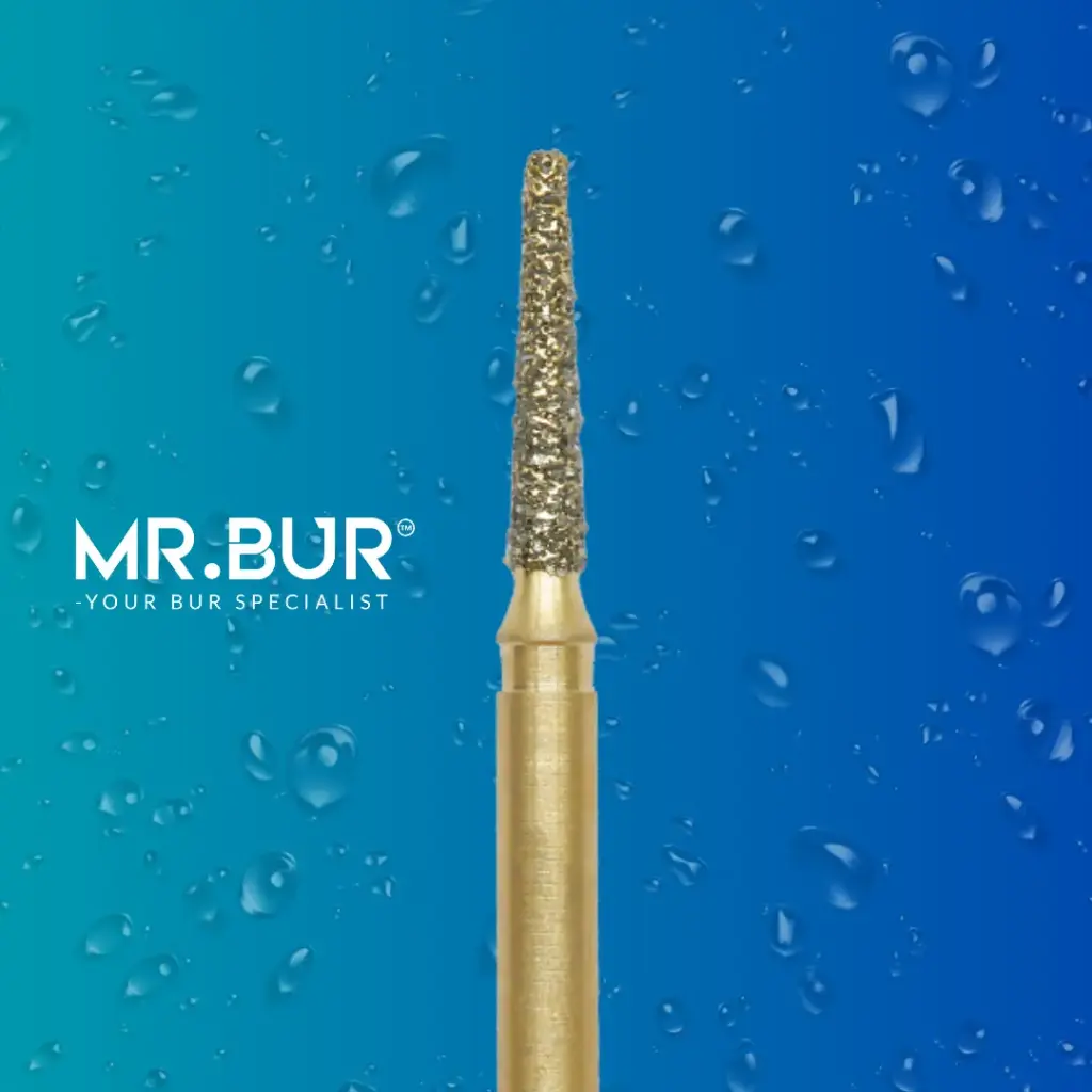 FG GOLD TAPER ROUND END