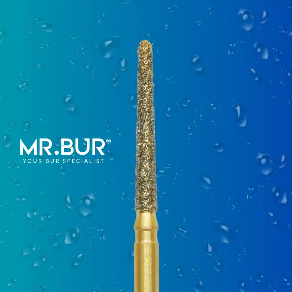 FG GOLD TAPER ROUND END