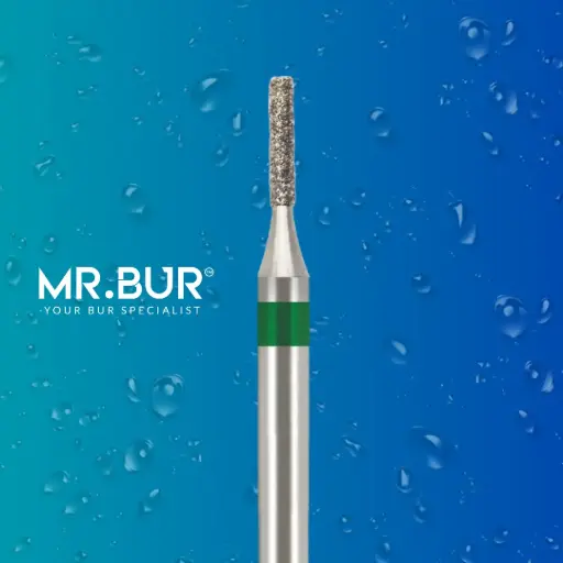 [15A BLUE] FG DIAMOND CYLINDER FLAT (BLUE)