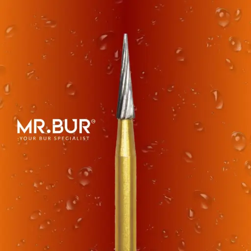 [7612] FINISHING CARBIDE POINTED CONE