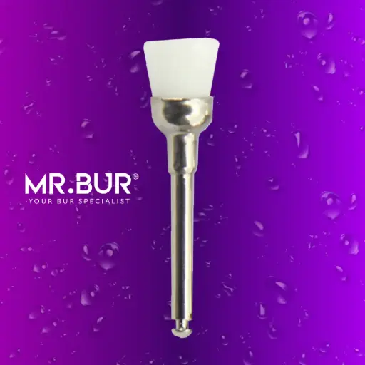 [R4CW] POLISHING BRUSHES RA 50PCS - WHITE NYLON